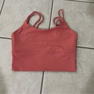 Longline sports bra